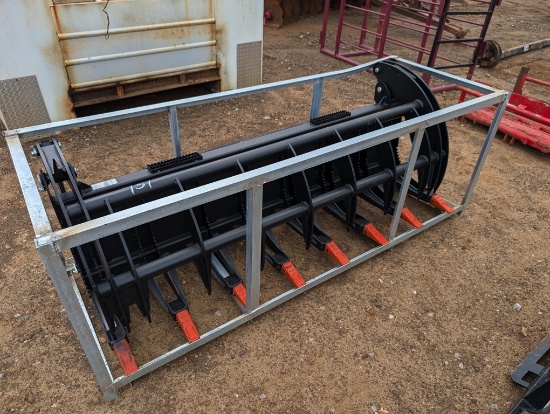 NEW 78 INCH QUICK ATTACH ROOT RAKE GRAPPLE