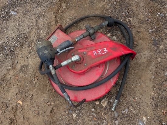 HYDRAULIC OIL LINE REEL
