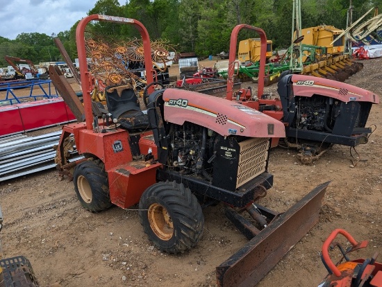 2007 DITCHWITCH RT40 TRENCHER, DIESEL, NOT RUNNING