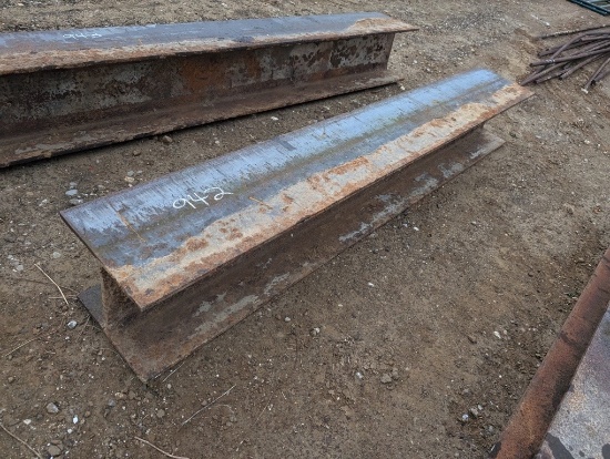 HEAVY DUTY 12 INCH I BEAM, 8FT LONG