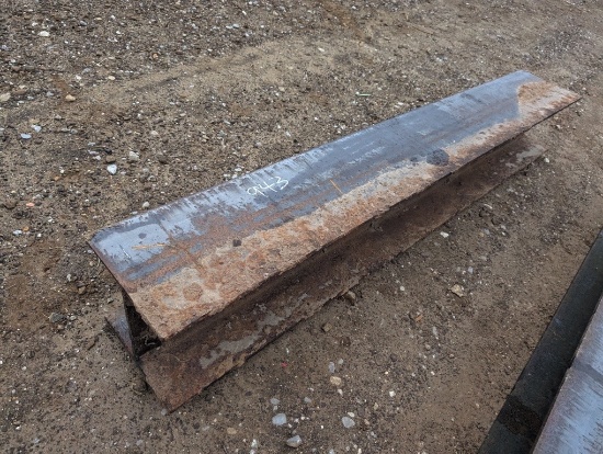 HEAVY DUTY 12 INCH I BEAM, 8FT LONG