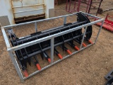 NEW 78 INCH QUICK ATTACH ROOT RAKE GRAPPLE