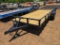 14FT BUMPER PULL TRAILER W/ TITLE