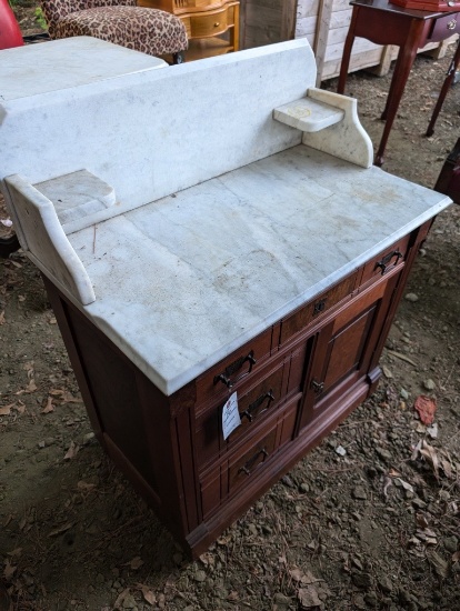 MARBLE TOP DESK