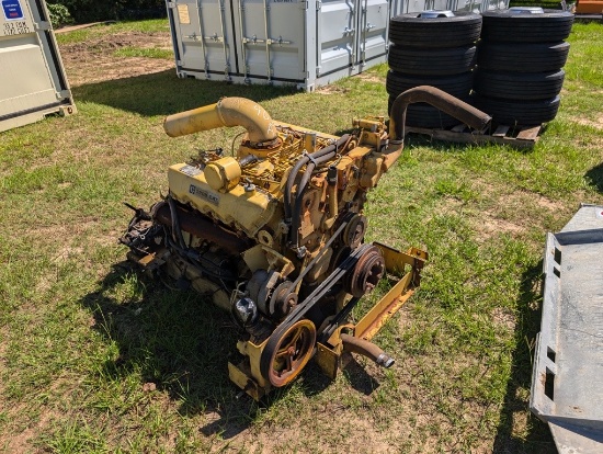 CAT 3208 DIESEL ENGINE, RUNS