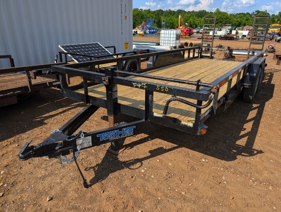 2017 TOP HAT BUMPER UTILITY TRAILER