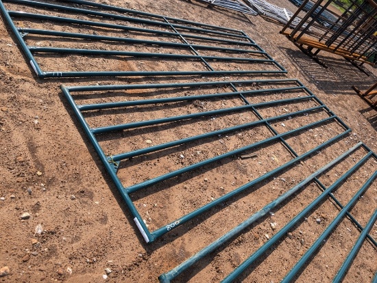 NEW PRIEFERT 14FT GATE, GREEN