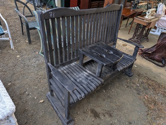 WOODEN BENCH