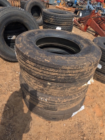4 GOODYEAR 10 R 22.5 TIRES
