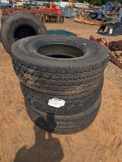 3 MICHELIN 315/80 R 22.5 TIRES