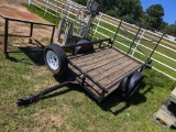5X10 BUMPER TRAILER, WITH TITLE