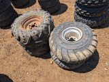 (4) FOUR WHEELER TIRES