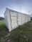 NEW 20FT METAL STORAGE CONTAINER W/SIDE DOORS