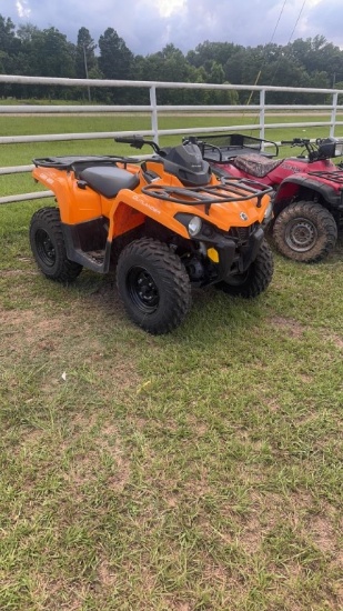 2020 CAN-AM 570 OUTLANDER FOUR WHEELER, 4X4