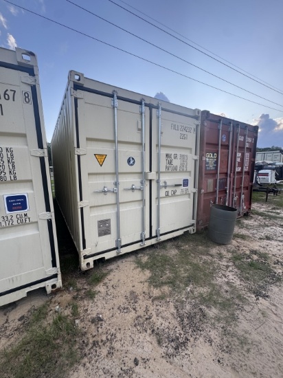 NEW 20FT METAL STORAGE CONTAINER
