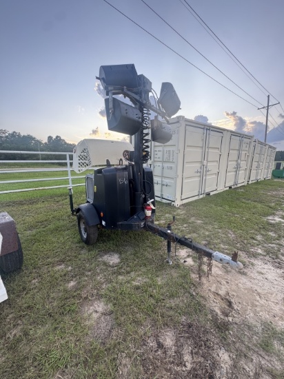 2020 DOASAN LIGHT PLANT ON TRAILER, DIESEL, RUNS
