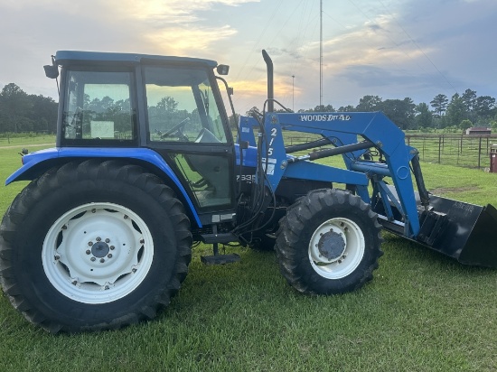 FORD NEW HOLLAND 7635 TRACTOR