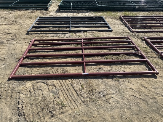 PRIEFERT HEAVY DUTY 8FT GATE, RED