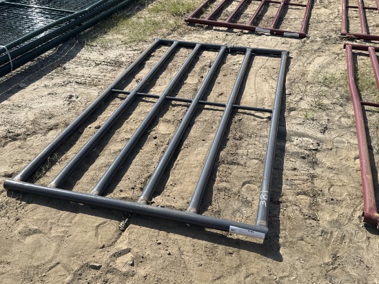 PRIEFERT HEAVY DUTY 8FT GATE, GRAY