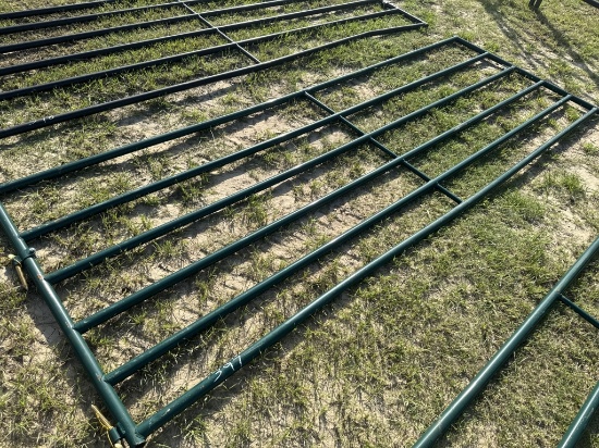 NEW PRIEFERT 12FT GATE, GREEN