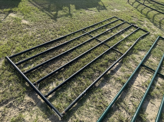 NEW PRIEFERT 12FT GATE, BLACK