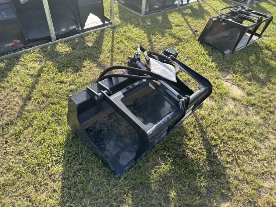 NEW WOLVERINE 44INCH GRAPPLE BUCKET FOR SKIDSTEER