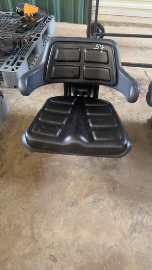 NEW TRACTOR SEAT, BLACK