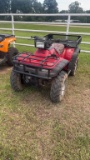 HONDA FOREMAN FOUR WHEELER, 4X4, W/RACK