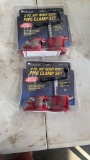 2 NEW 2PC 3/4 PIPE CLAMP SETS