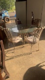 PATIO TABLE W/ 4 CHAIRS
