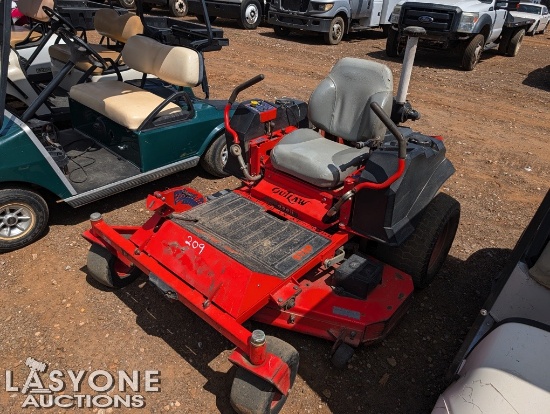 BAD BOY OUTLAW ZERO TURN LAWNMOWER, 54 INCH CUT