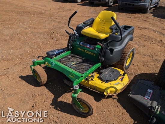 JOHN DEERE 2445 ZERO TURN LAWN MOWER, GAS, 697 HRS