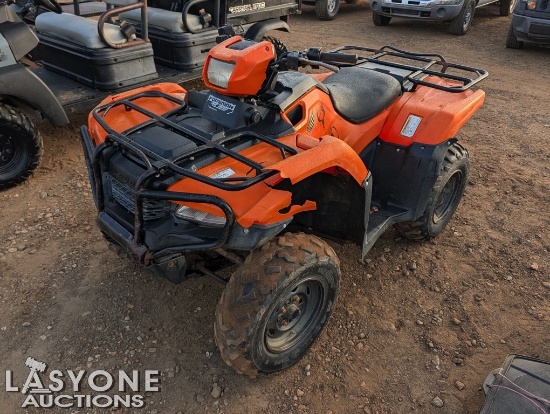 2016 HONDA FOREMAN 4X4, 908 HOURS