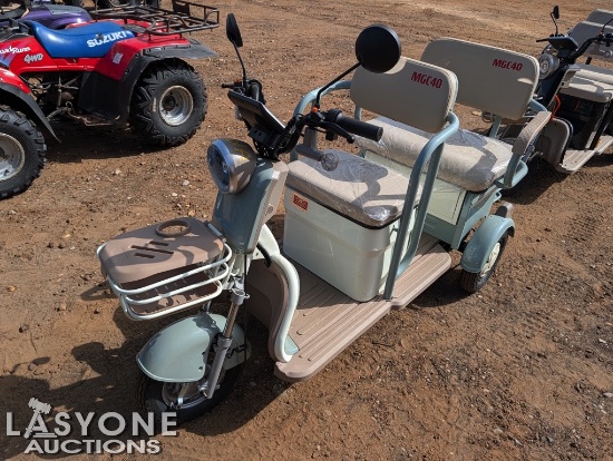 New Mgc40 Mini 3 Wheel Golf Cart W/Charger