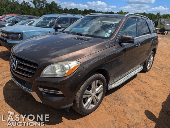 2013 Mercedes Ml350, 4dr, Leather