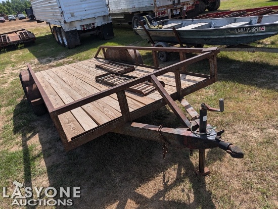 16FT BUMPER PULL UTILITY TRAILER