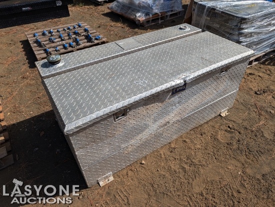 Aluminum Tool Box , 150 Gallon Fuel Tank Combo