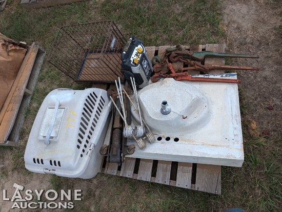Pallet Sink/Cages/Binders