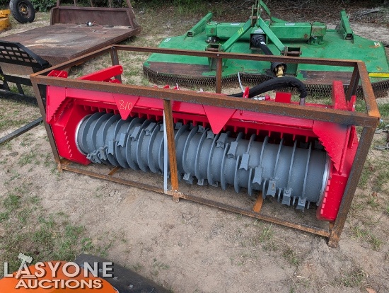 RAY TREE SKID STEER DRUM MULCHER