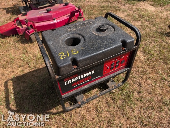 CRAFTSMAN 4000 WATT GENERATOR