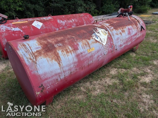 APPROX 1000 GALLON FUEL TANK