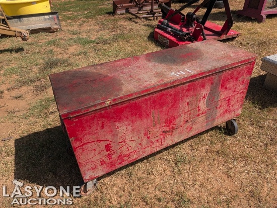 Rolling Metal Tool Box