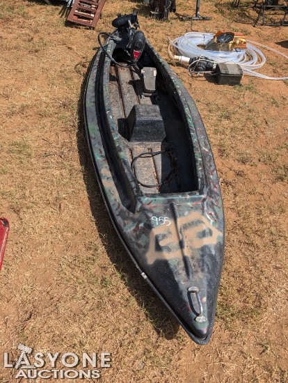 Kayak W/Trolling Motor