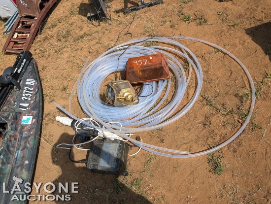 Roll Of Clear Tubing, Salt Chlorien Generator, Etc