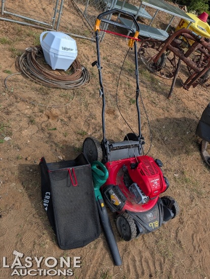 CRAFTSMAN PUSH MOWER & BLOWER