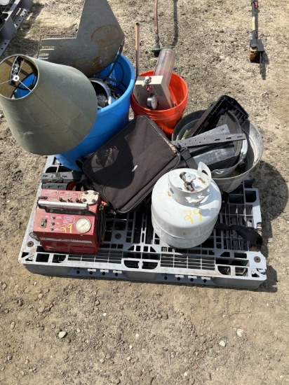 Pallet W//Refrigerant Recovery Pump