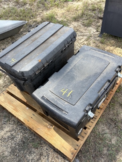2 Tool Boxes Of Jumper Cables