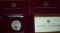 1988 Proof Olympic Silver Dollar US Mint Box & COA