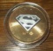 2016 Canada Superman 1 Troy Oz. .999 Fine Silver $5 Coin 24K Gold Gilded Two Tone
