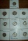 Lot of 10 Mercury Dimes 1924-S, 1929-D, 1929-S, 1926, 1931-D Coins